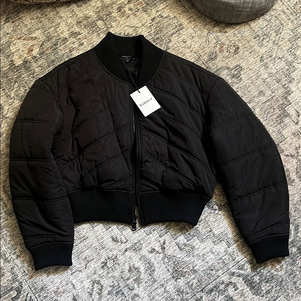 Bardot Black Quilted Jacket